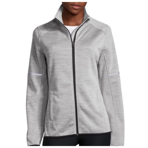 🆕Pink w/grey trim, track jacket - Picture 4 of 5